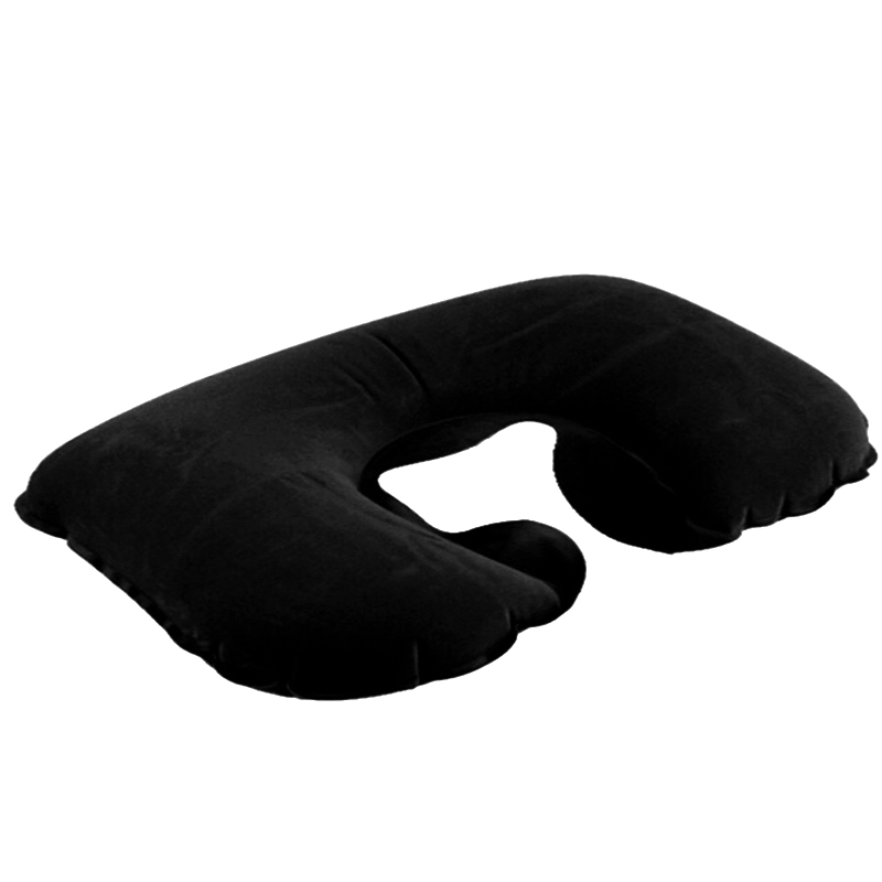 Almohada Inflable Antironquidos Negro