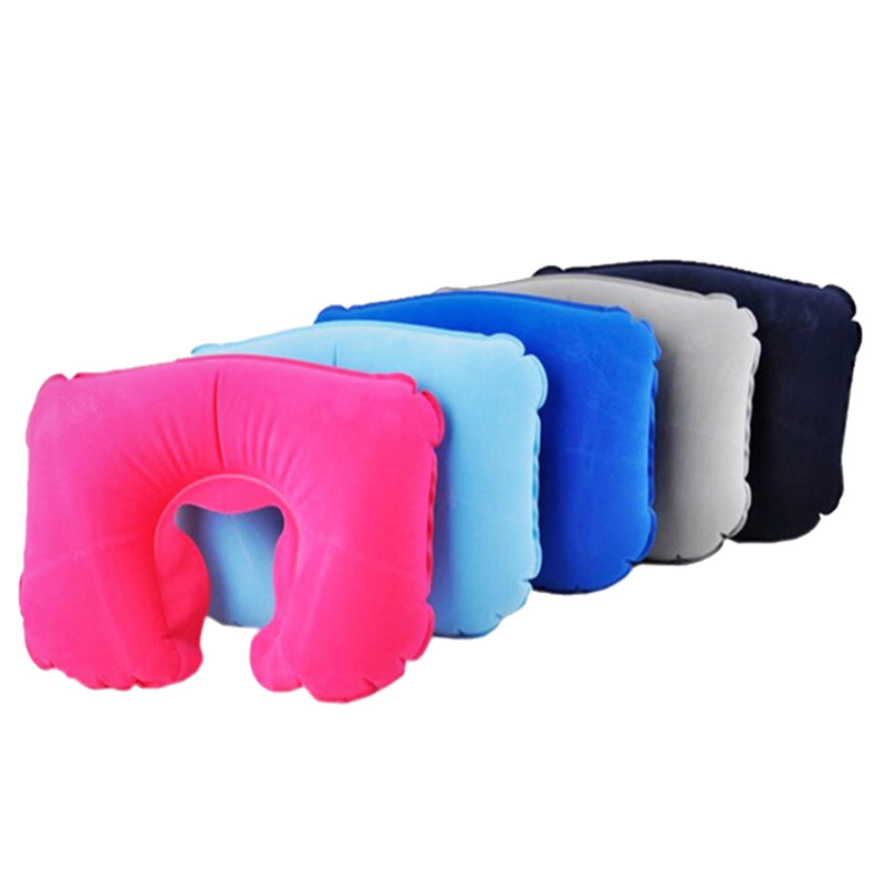 Almohada Inflable Antironquidos Negro