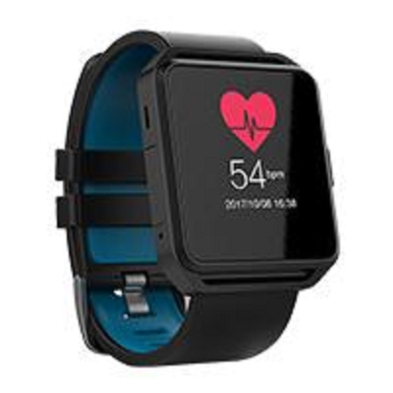 GHIA SMART WATCH / PANTALLA 1.54 TOUCH / BT / IOS / ANDROID / NEGRO - AZUL