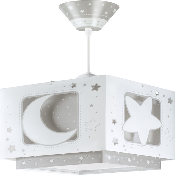 LAMPARA INFANTIL MOON LIGHT GRIS 63232E