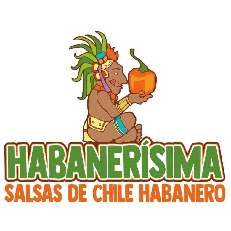 Salsa Chile Habanero Verde de Galón Caja