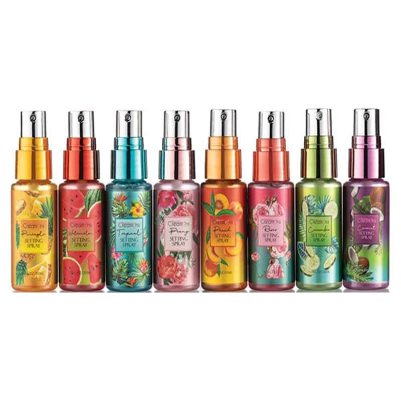 Set de 8 Piezas De Spray Fijador Para Maquillaje Mini Beauty Creations