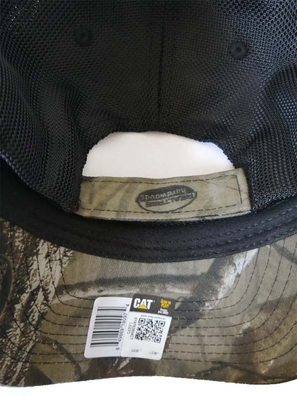  Caterpillar Gorra/Cachucha Realtree Mesh Camuflaje