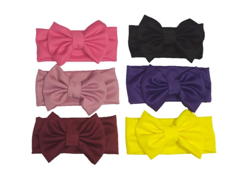 Set gorros banditas tiaras diademas para bebe niña 0-6 m. Headwrap turbantes bebe. Kit salida de hospital