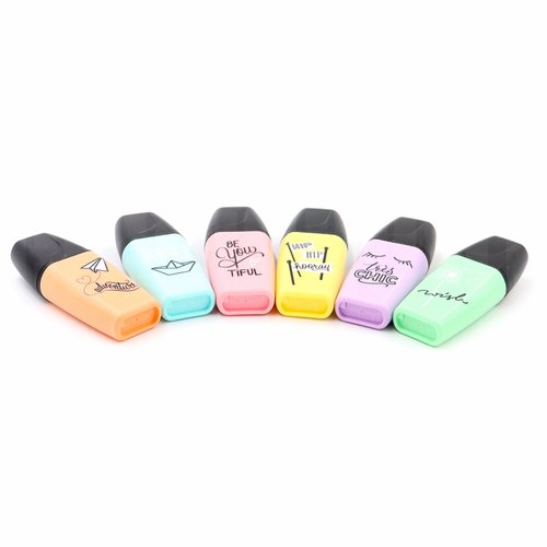 Marcatextos Stabilo Mini Boss Pastel Love X 6 Colores