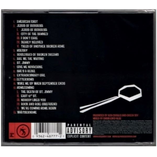 CD Green Day ~ American idiot