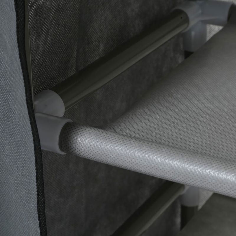 Closet Armable Ropero Eiffel Portatil Entrepaños Organizador Plegable