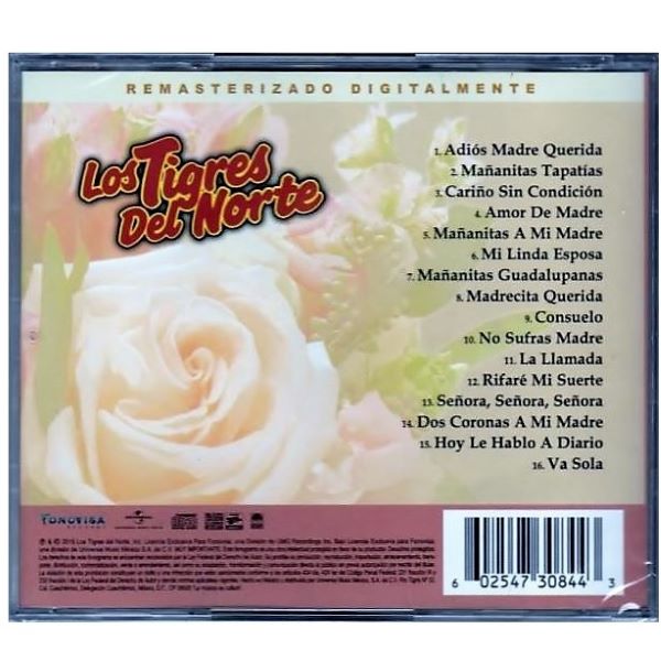 CD Los Tigres del Norte ~ A ti madrecita