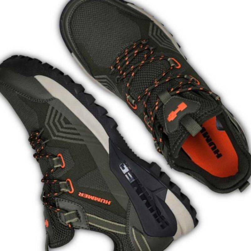 Tenis Todoterreno Para Caballero Marca Hummer Verde 926256