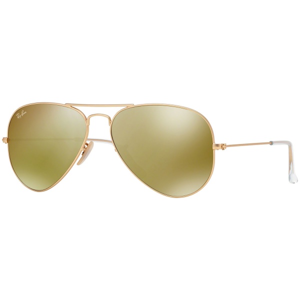 Lentes Ray-Ban Aviador RB3025 112/93 Dorado; Amarillo