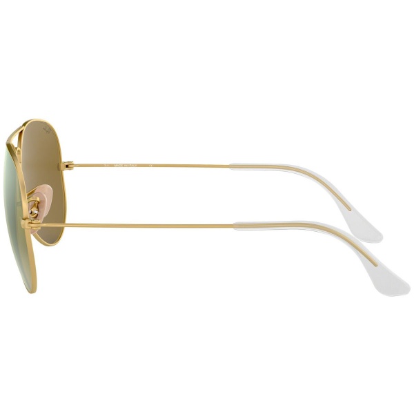 Lentes Ray-Ban Aviador RB3025 112/93 Dorado; Amarillo