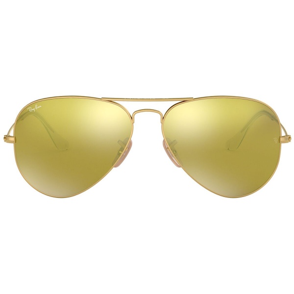 Lentes Ray-Ban Aviador RB3025 112/93 Dorado; Amarillo