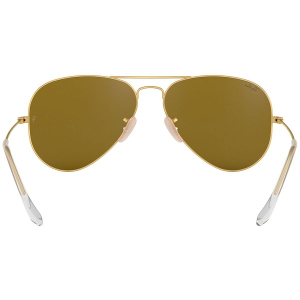 Lentes Ray-Ban Aviador RB3025 112/93 Dorado; Amarillo