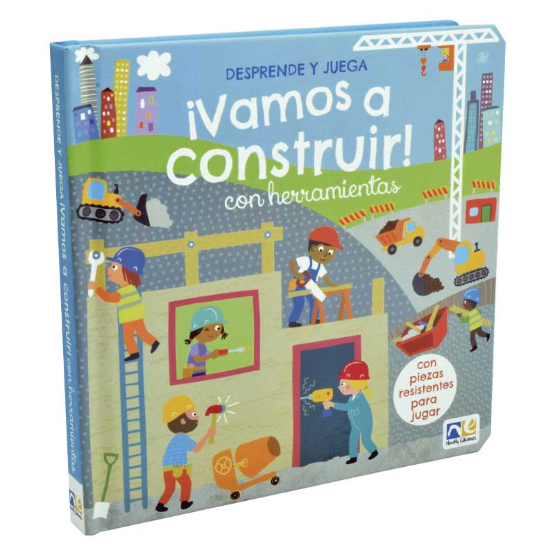 Libro Preescolar Vamos a Construir con Herramientas - Novelty