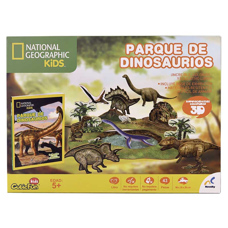 Libro Educativo Experto Absoluto Dinosaurios - Novelty