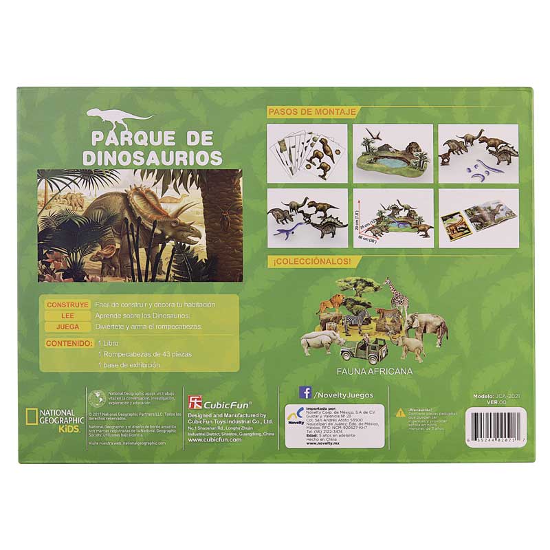 Libro Educativo Experto Absoluto Dinosaurios - Novelty