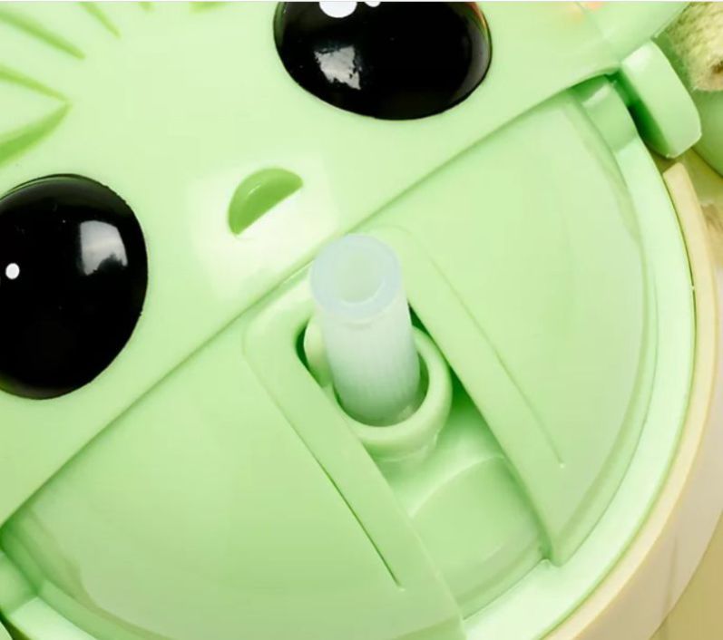 Baby Yoda Botella de agua con tapa abatible Cantimplora Grogu The Mandalorian The Child El Niño Star Wars