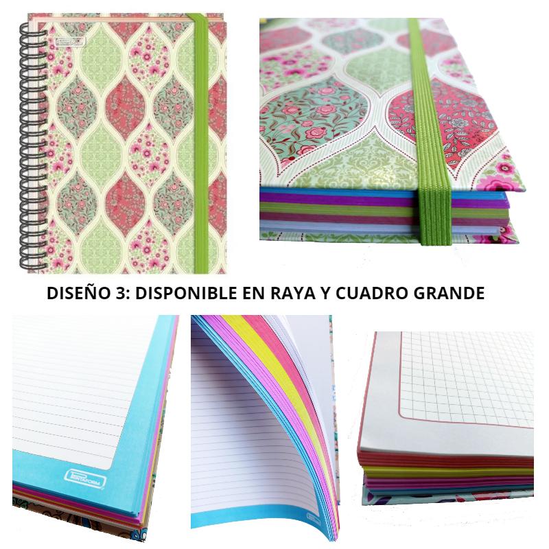 Libreta Universitaria Con 200 Hojas En 5 Diferentes Colores 5 Materias