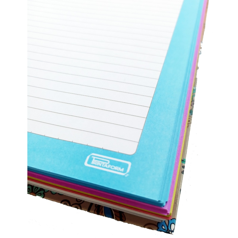 Libreta Universitaria Con 200 Hojas En 5 Diferentes Colores 5 Materias