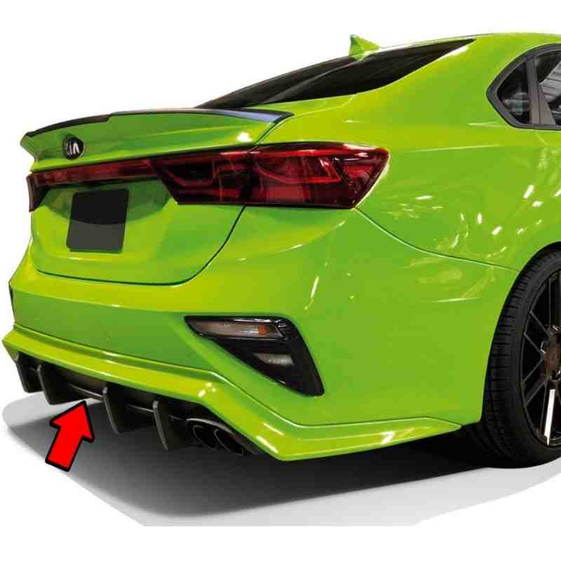 Spoiler trasero para kia forte sedan original de air design