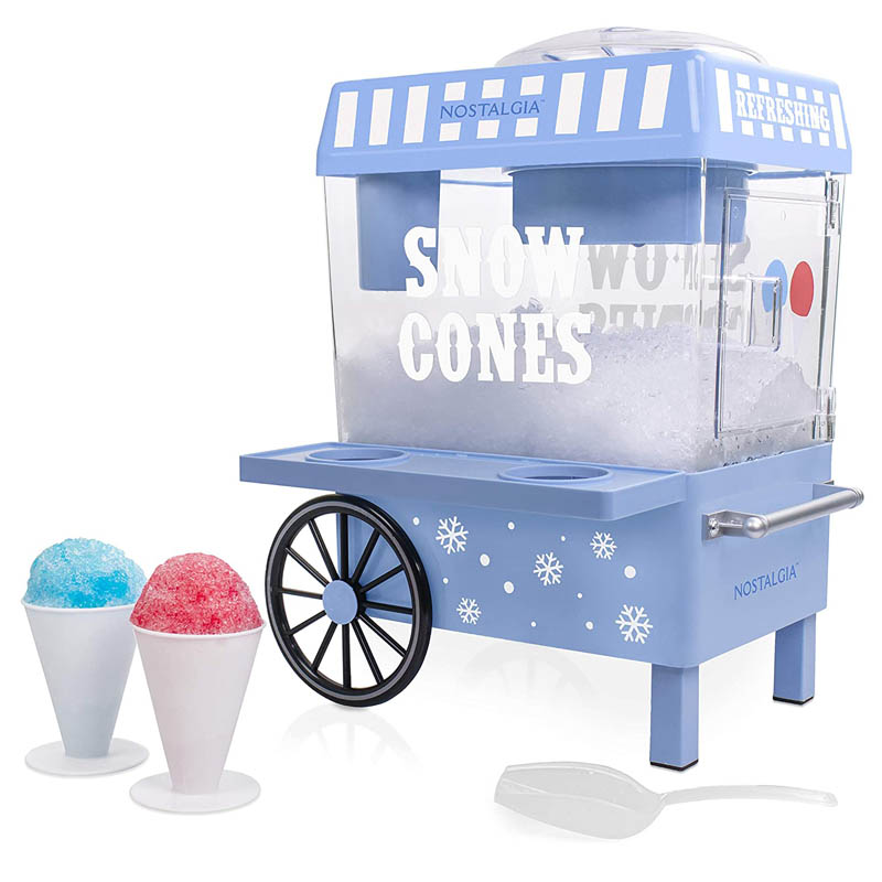 Maquina Para Raspados Nieve Helados Nostalgia Electrics Cono
