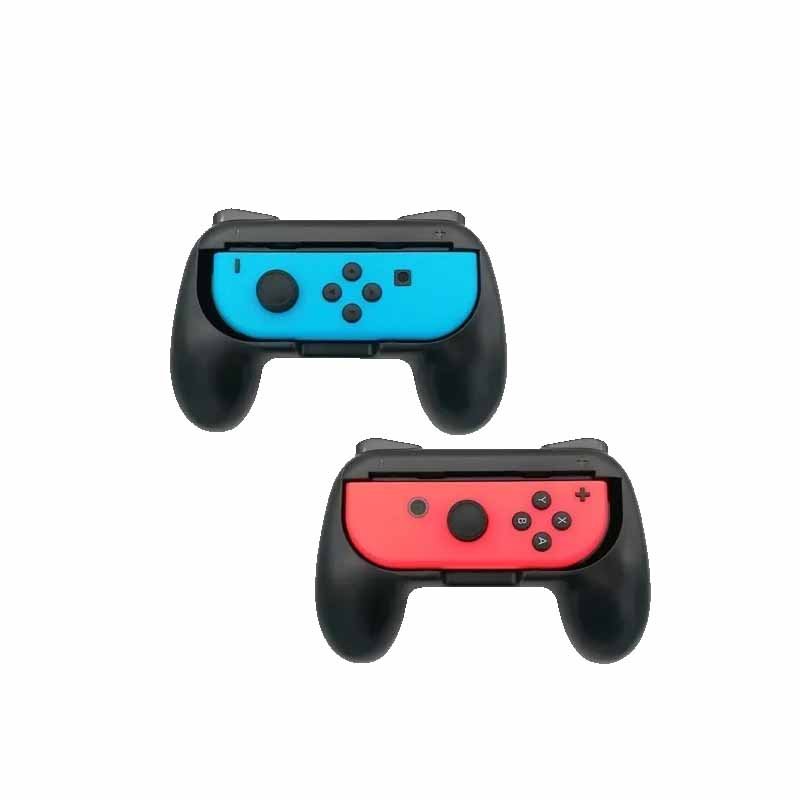 Nintendo Switch Grips 2 Piezas Para JoyCon (Negro)