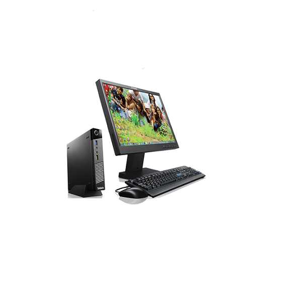 PC  Lenovo ThinkCentre M700  TINY Intel Core i5-6ta -- 8GB Ram - 500GB Disco Duro -Monitor 19"- Windows 10 Pro Equipo Clase B , Reacondicionado