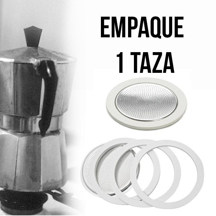 Empaque para Cafetera Italiana Bialetti y Turmix - 1 Taza