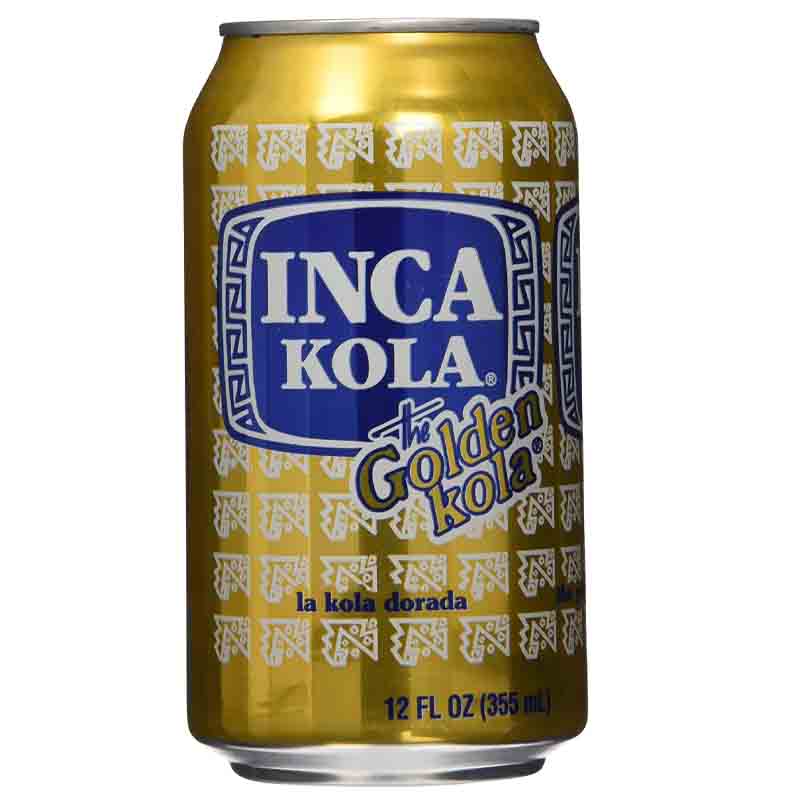 Refresco Inca Kola dorado latas de 12 oz - 6 unidades