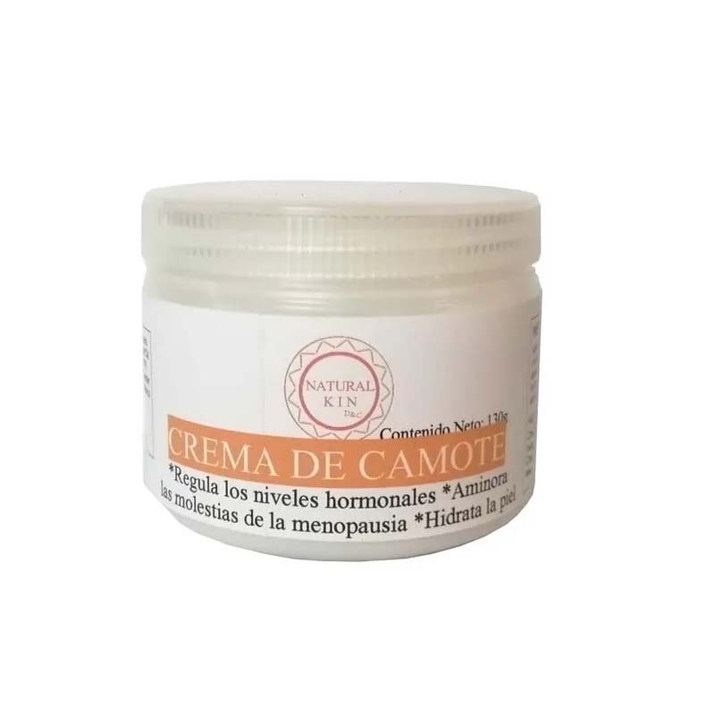 Crema De Camote Silvestre Hormonas Evag Natural Skin 130g