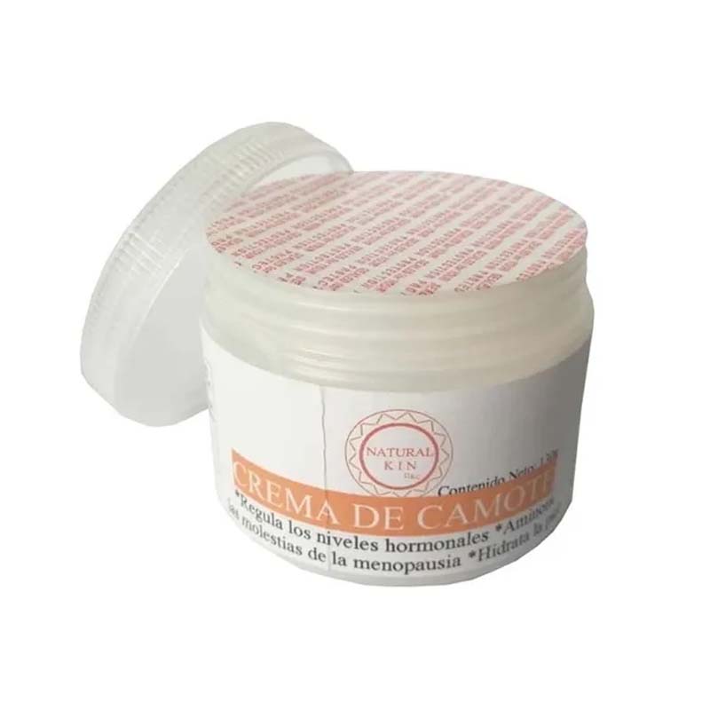 Crema De Camote Silvestre Hormonas Evag Natural Skin 130g