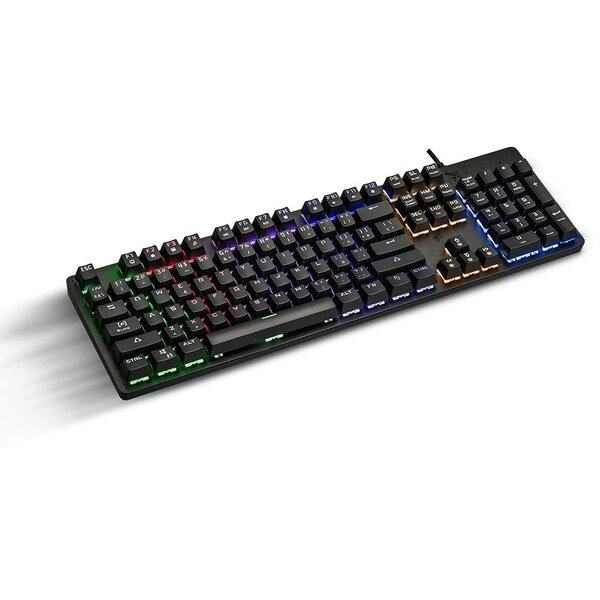 Teclado Gamer Abysmal Armor Mechanical Stf Beast Negro