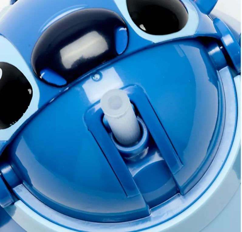 Stitch Botella con tapa abatible Cantimplora  Disney 