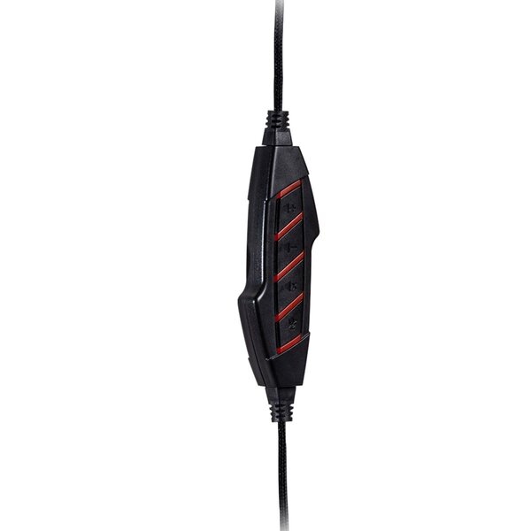 Audífono Gamer Muspell Extreme 7.1 Digital Surround Stf Beast Negro
