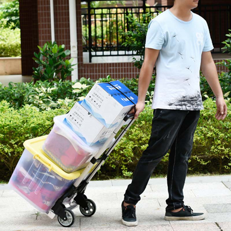 Diablito Plegable de Aluminio con Capacidad de 100 kg Redlemon