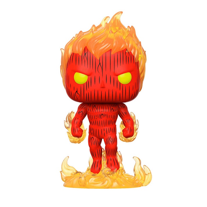 Funko Pop Figura Cuatro Fantasticos Antorcha Humana