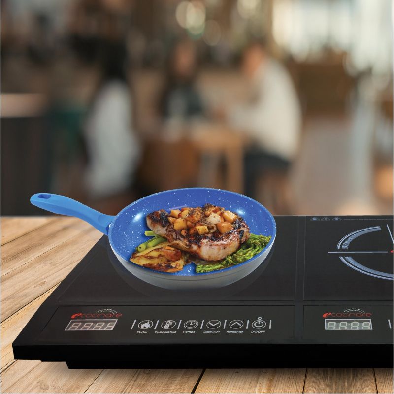 Estufa Parrilla Doble Inducción Magnetica E-Cocinare Cook-03