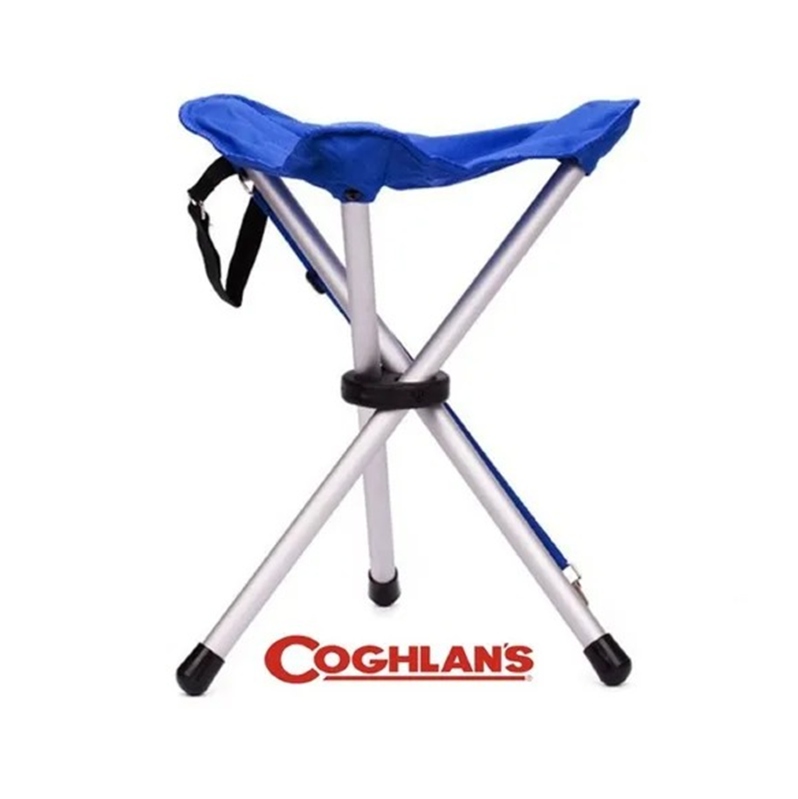 Banco Tripie Portatil Plegable De Aluminio Ligero Con Correa Coghlans 9785