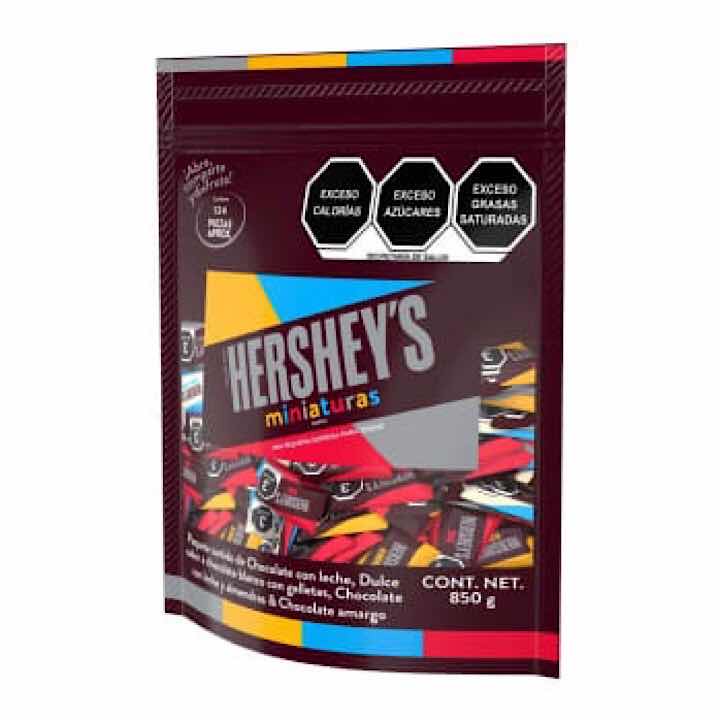 Hershey's Miniaturas, Surtido de Chocolates 850g.