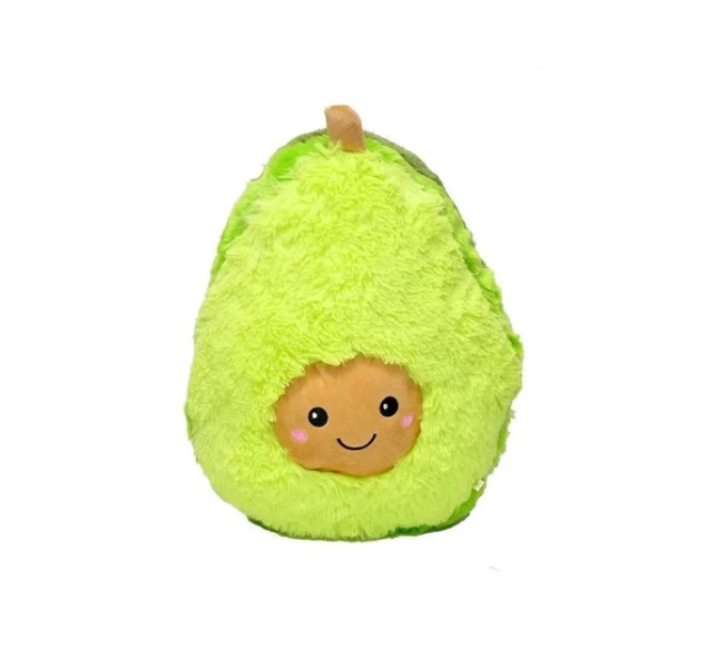 Peluche de aguacate kawaii afelpado 20 cm