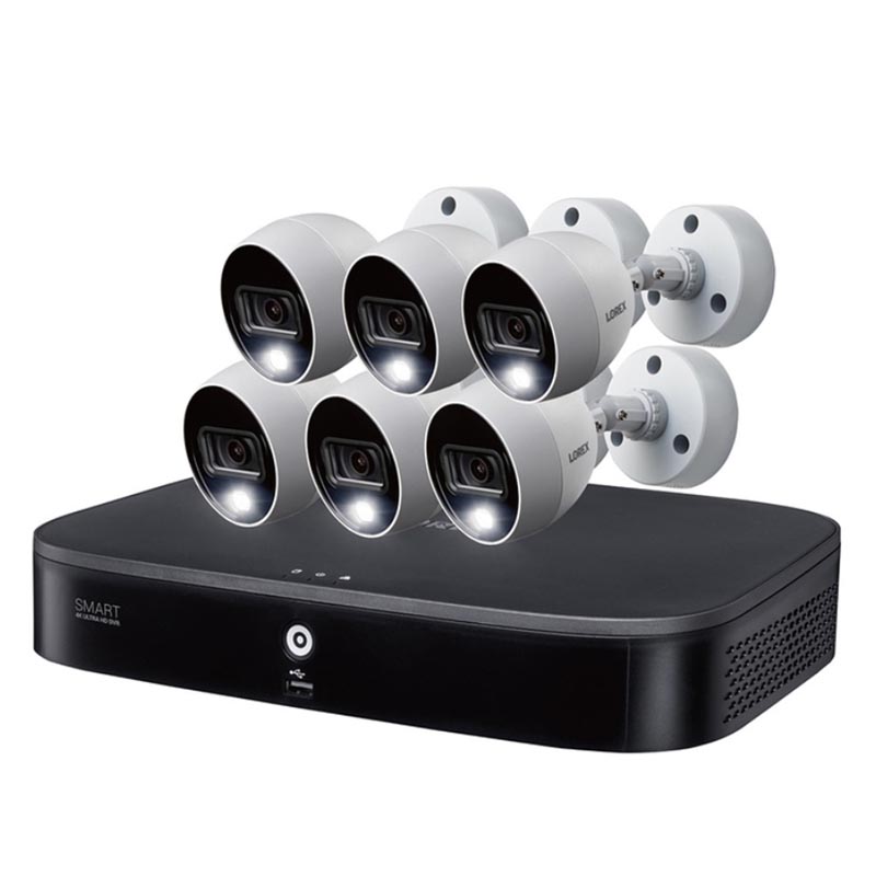 Cámaras De Seguridad Lorex 4k Uhd 1 Tb + 8 Canales