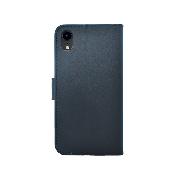 Funda Atti Premier Diary Tipo Cartera Para Iphone Xr Color Negro