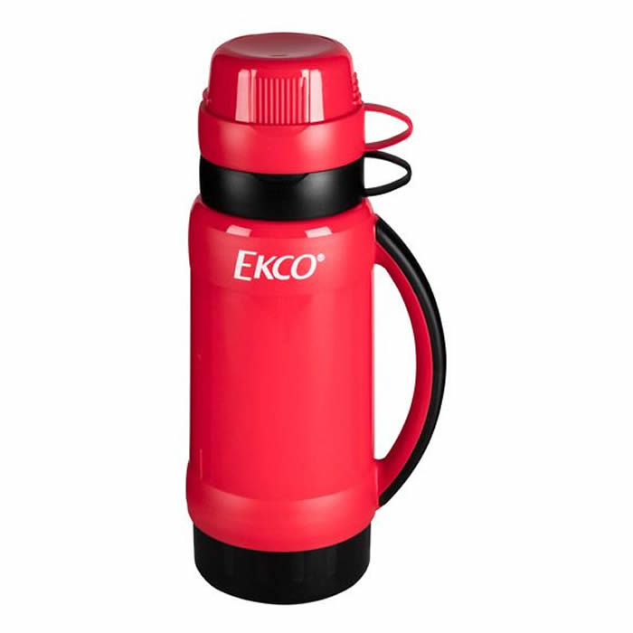  Termo Y Tapa Anti-derrames 1L Ekco 13424 - Rojo