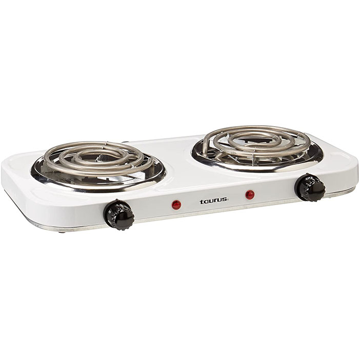 Parrilla Electrica Doble Taurus Fornax Duo con Termostato