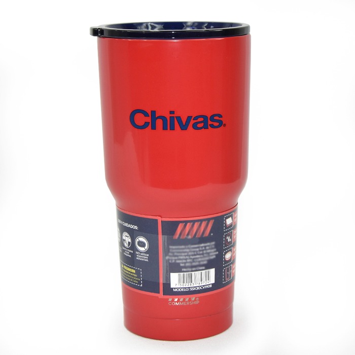 Chivas Guadalajara Vaso Termico 30 Oz (852 ml)