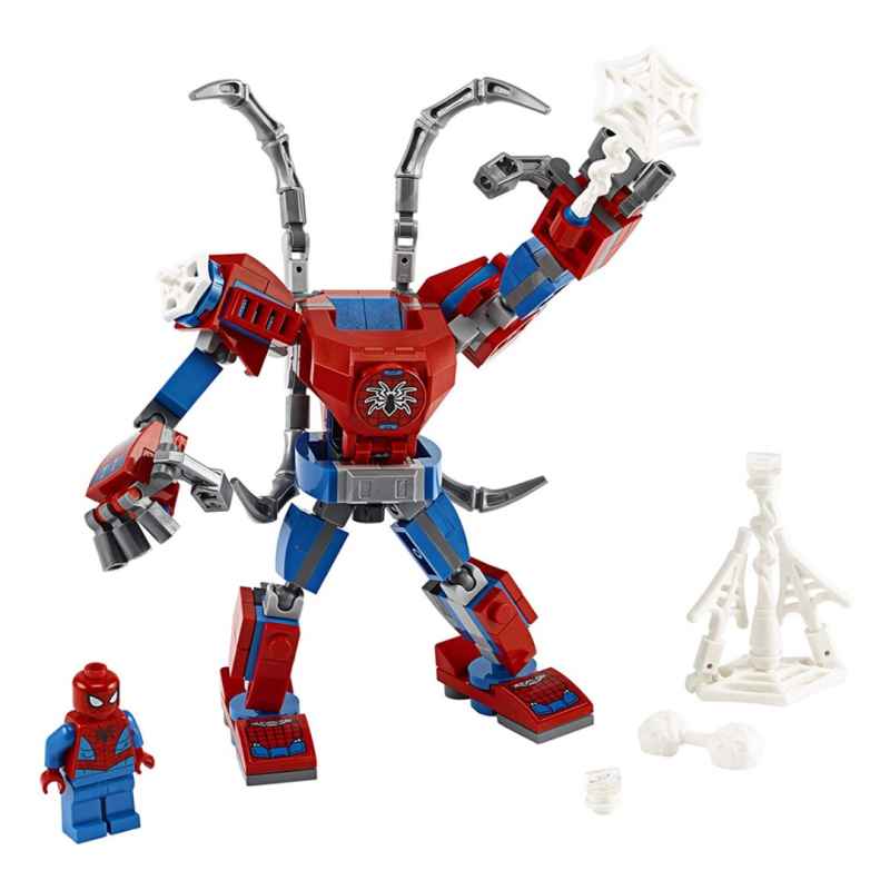 LEGO Armadura Robótica De Spiderman / 152 pzas De Bloques De Construcción 