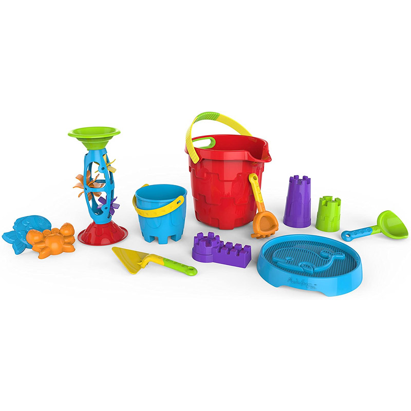 Cubeta Roja De Playa Made For Fun - 17 Piezas