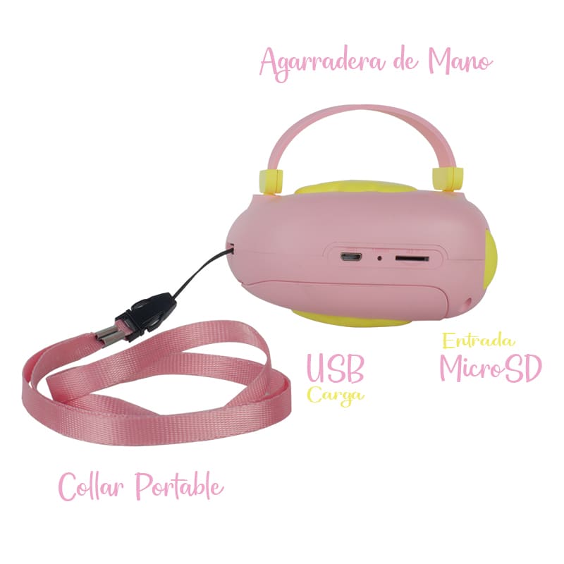 Camara Digital y Video de 12 Megapixeles Mp Videocamara Infantil, Pantalla de 2 Pulgadas HD