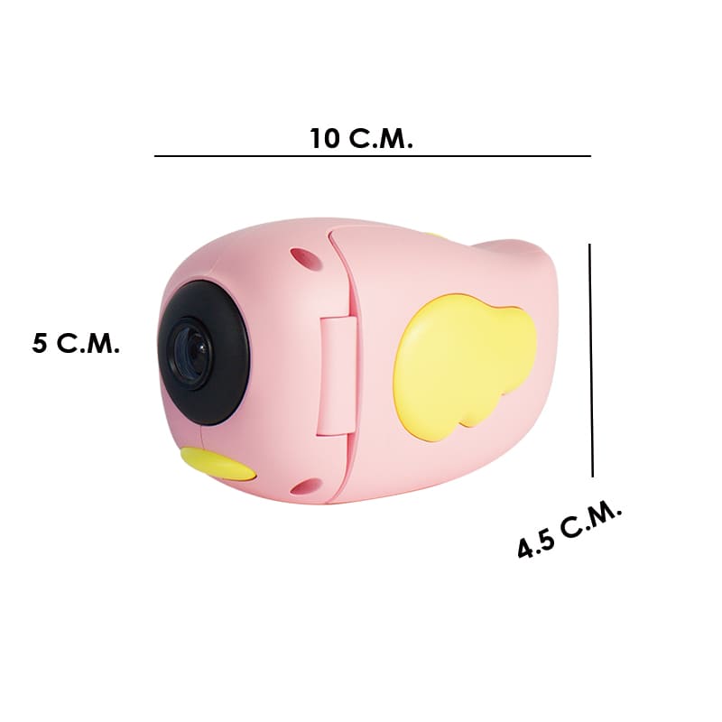 Camara Digital y Video de 12 Megapixeles Mp Videocamara Infantil, Pantalla de 2 Pulgadas HD
