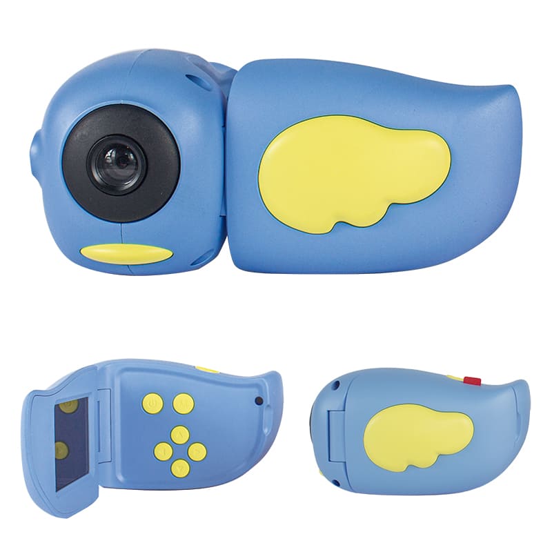 Camara Digital y Video de 12 Megapixeles Mp Videocamara Infantil, Pantalla de 2 Pulgadas HD